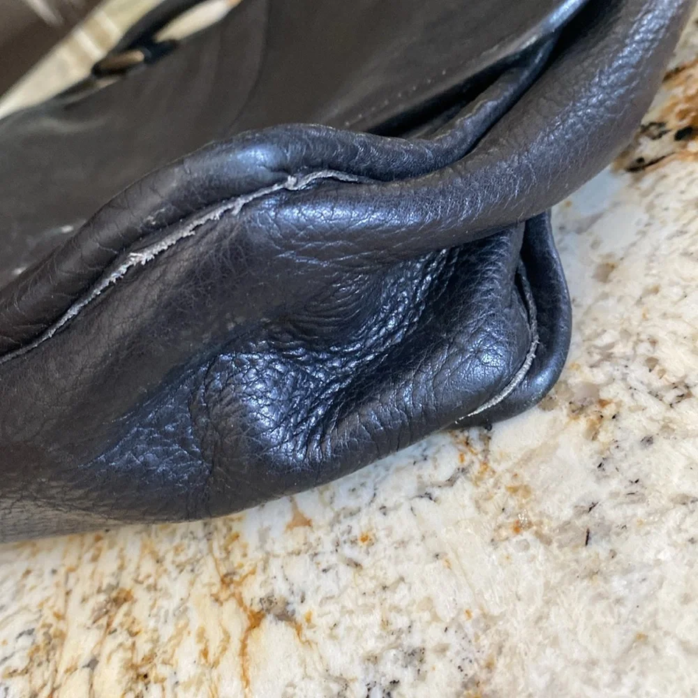 LEATHER CLAVA AMERICAN Satchel Bag